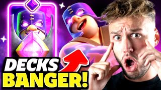 5 DECK avec la "MEILLEURE ÉVO" de Clash Royale !