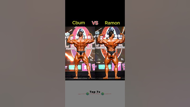 Cbum vs. Ramon Mr. Olympia 2024