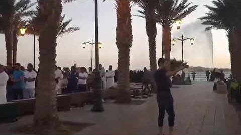 تلاوة هادئة وجميلة بصوت جميل للقارئ الخثيمي في كورنيش جدة