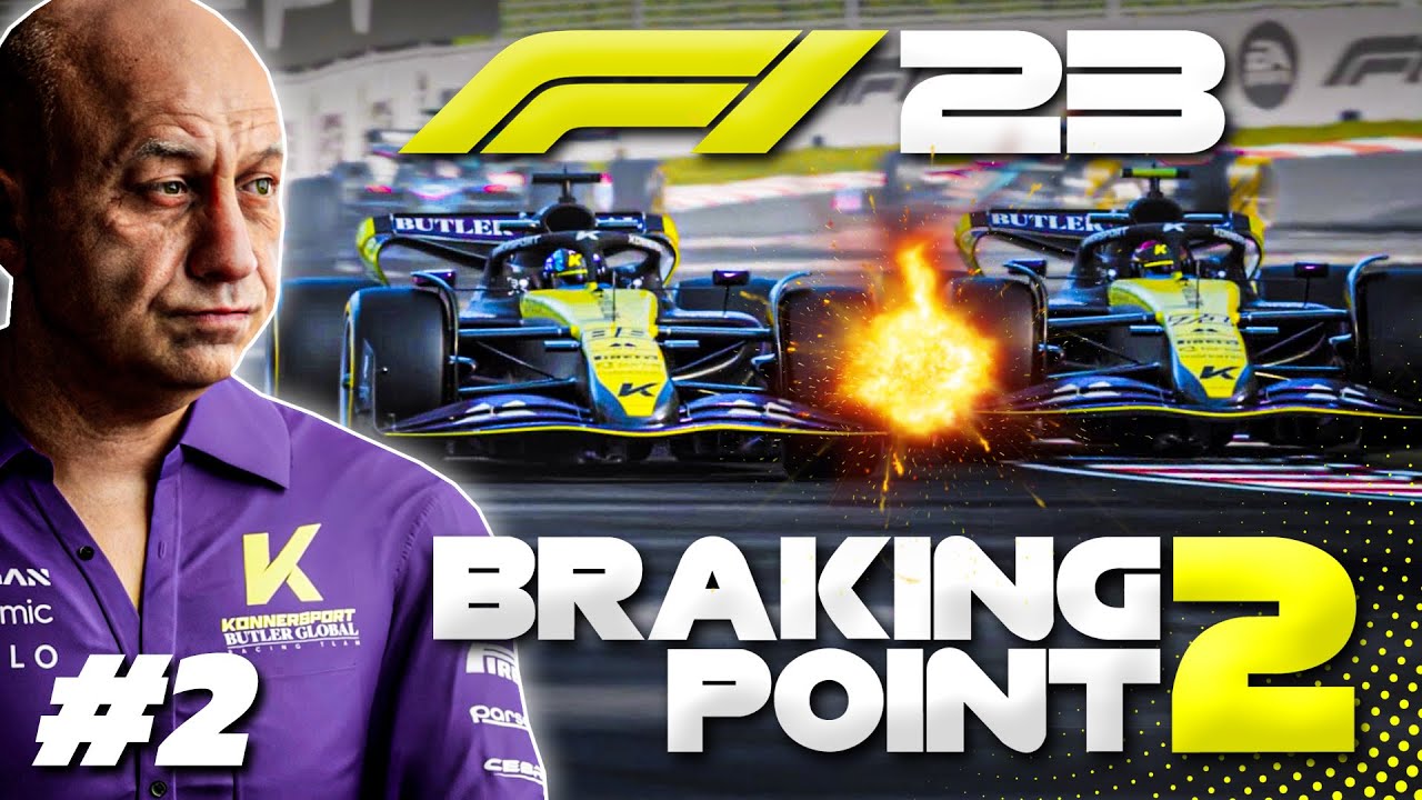 BUTLER vs JACKSON 2.0? F1 23 BRAKING POINT 2 - Chapter 2 (All Cutscenes)