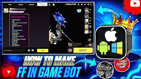 How to make free fire in game bot? Tcp bot freefire full tutorial for all devices😱 || easy method ||