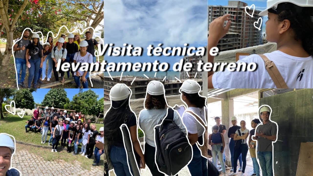Arquitetura vlog | aula prática de topografia - YouTube