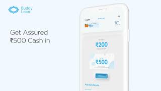 Apply For a Personal Loan Online & Get Assured Rs 500 in Your Buddy Cash Account. screenshot 5