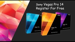 sony vegas pro 14 register for free