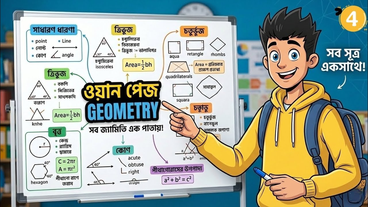 Geometry For all Examination questions solve with rule Revise | Geometry MCQ | Geometry question SSC