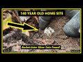 140 Year Old Home Site - Bucket Lister Silver Coin Found -  Metal Detecting