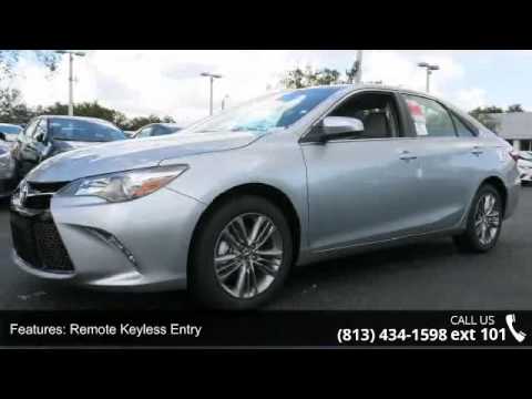 2015 Toyota Camry SE - Stadium Toyota - Tampa, FL 33614 - YouTube