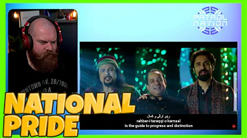 COKE STUDIO SEASON 10 | Qaumi Taranah (Pakistan National Anthem) Reaction