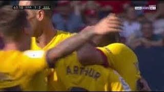 Arthur goal vs osasuna ~ barcelona 1-2 | 31-8-2019