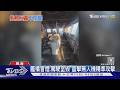 艦橋冒煙.駕駛室毀 俄羅斯船員直擊烏克蘭無人機精準攻擊｜TVBS新聞 @TVBSNEWS01
