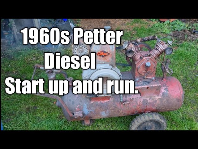 Petter AA1 3 HP diesel stationary engine 