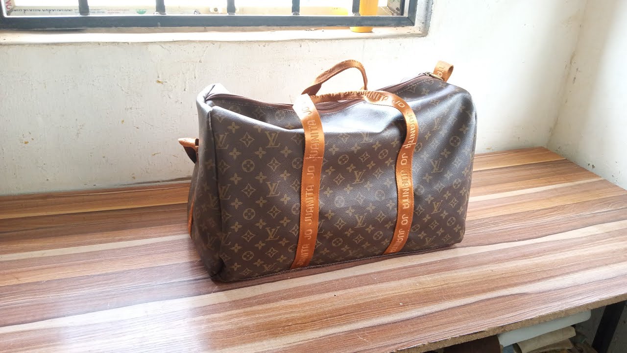 THE CATCH UP SECTION 028 the process of making a duffle travel luggage 🧳