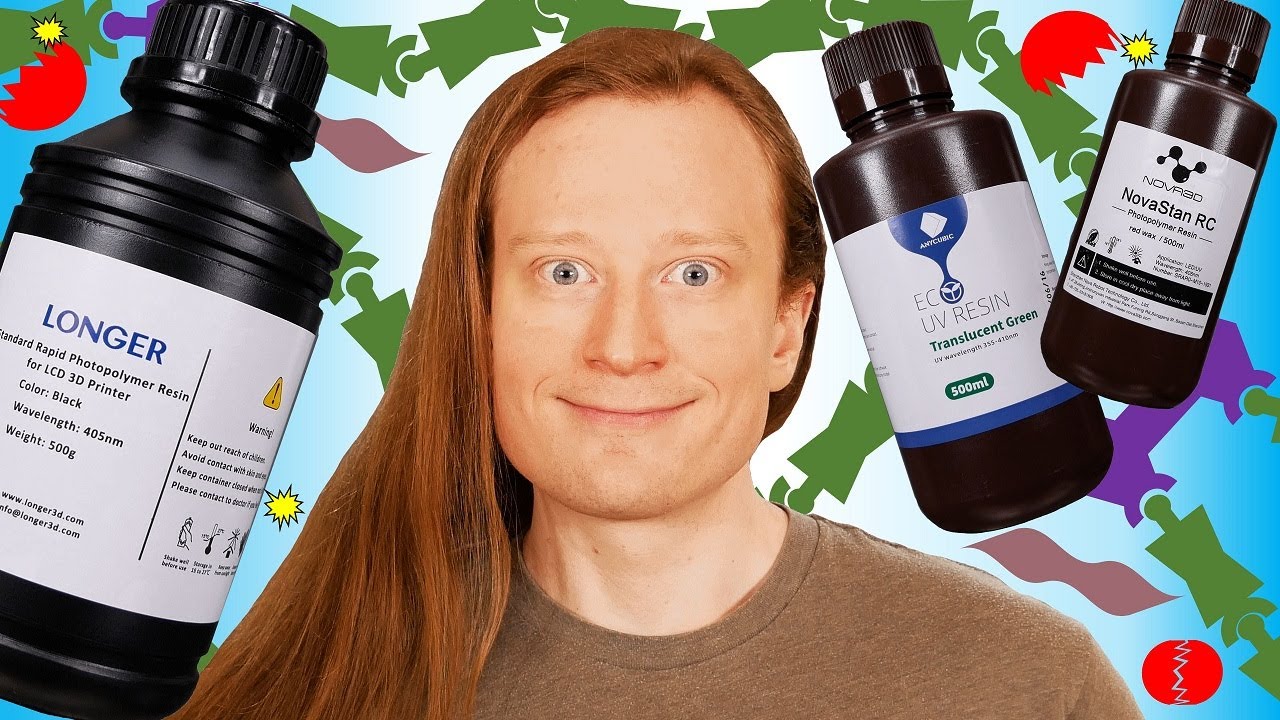 Доктор наук в области химии объясняет, как использовать смолу для 3D-принтеров