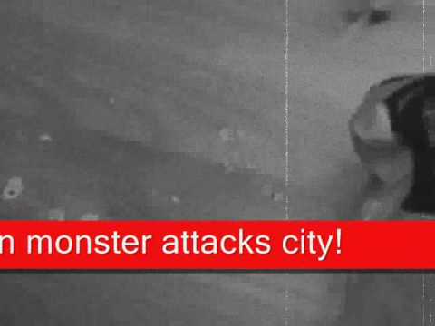 Monster attacks city.