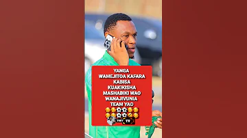KWAHILI YANGA NAWAPONGEZA SANA 