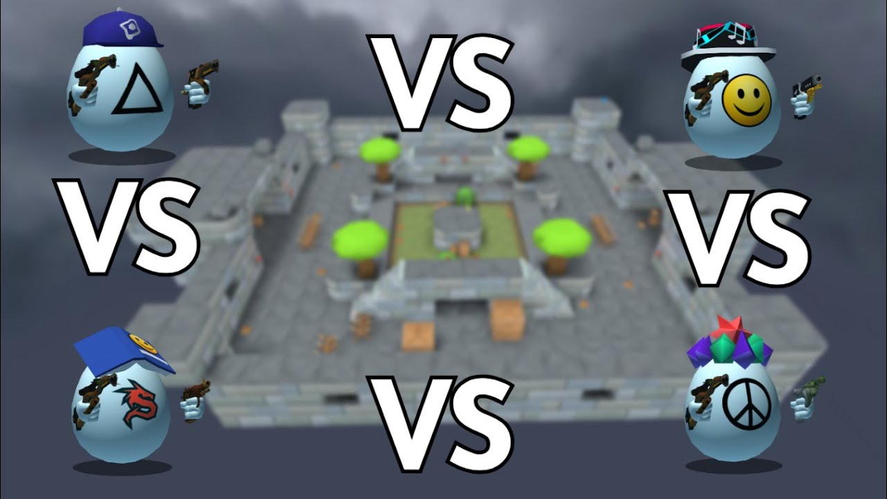 Shell Shockers 1v1v1v1...