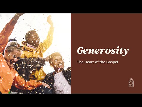 Generosity: Redemptive Gratitude
