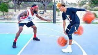 Dribble4k_ watches 1v1 Basketball vs Spam Dribbler Most Hated Tik Toker Gio Wise!!! {crazy}