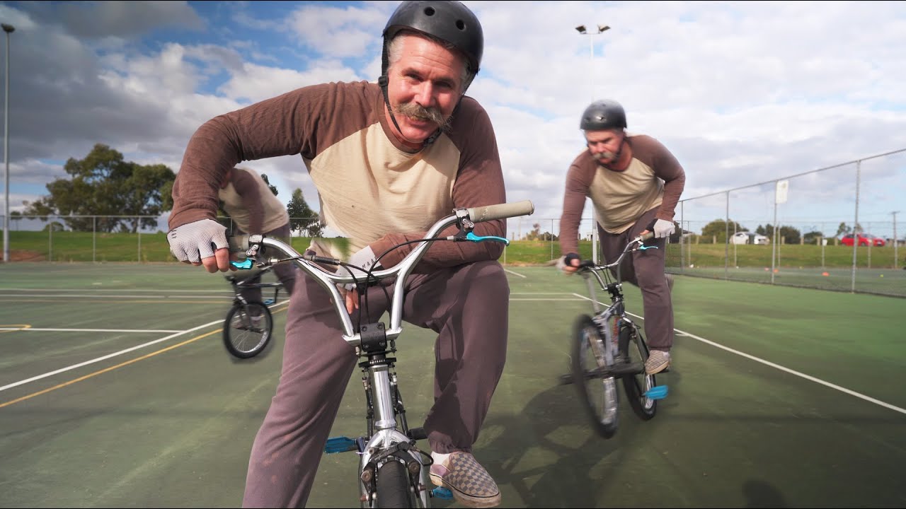FLATLANDIN PLUS: BMX FLATLAND FREESTYLE, 20 INCH 1999 HOFFMAN EP FRAME