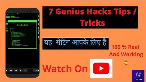 7 Genius Hacks ||Tips & Tricks For Smartphone 📲 & Computer 🖥 User. ||