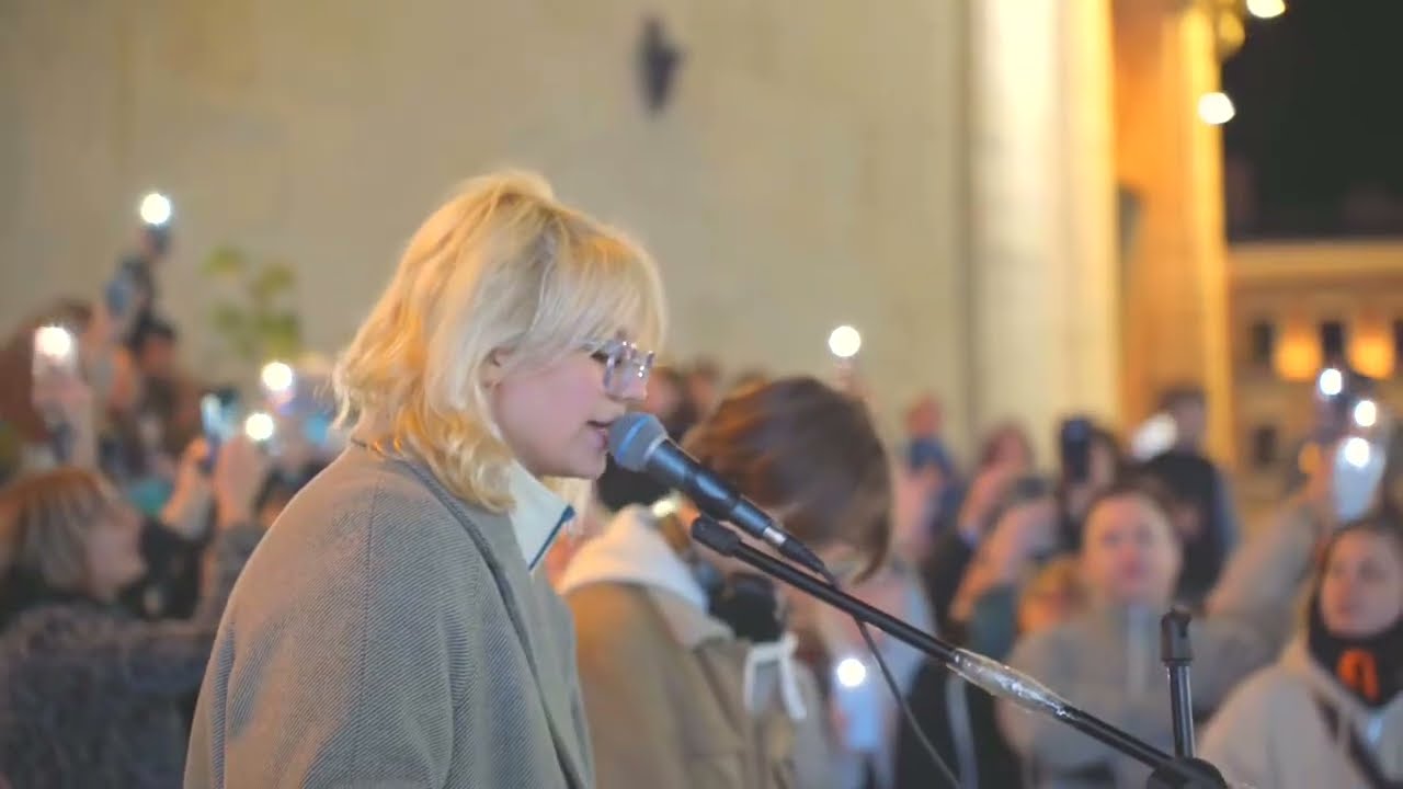 Наоко [Диана Логинова] Стоптайм - Запрещенный концерт в Санкт-Петербурге на пл. Восстания 