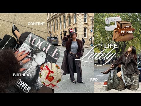 poductive days in my life as a Content Creator (PR haul, birthday & content days)