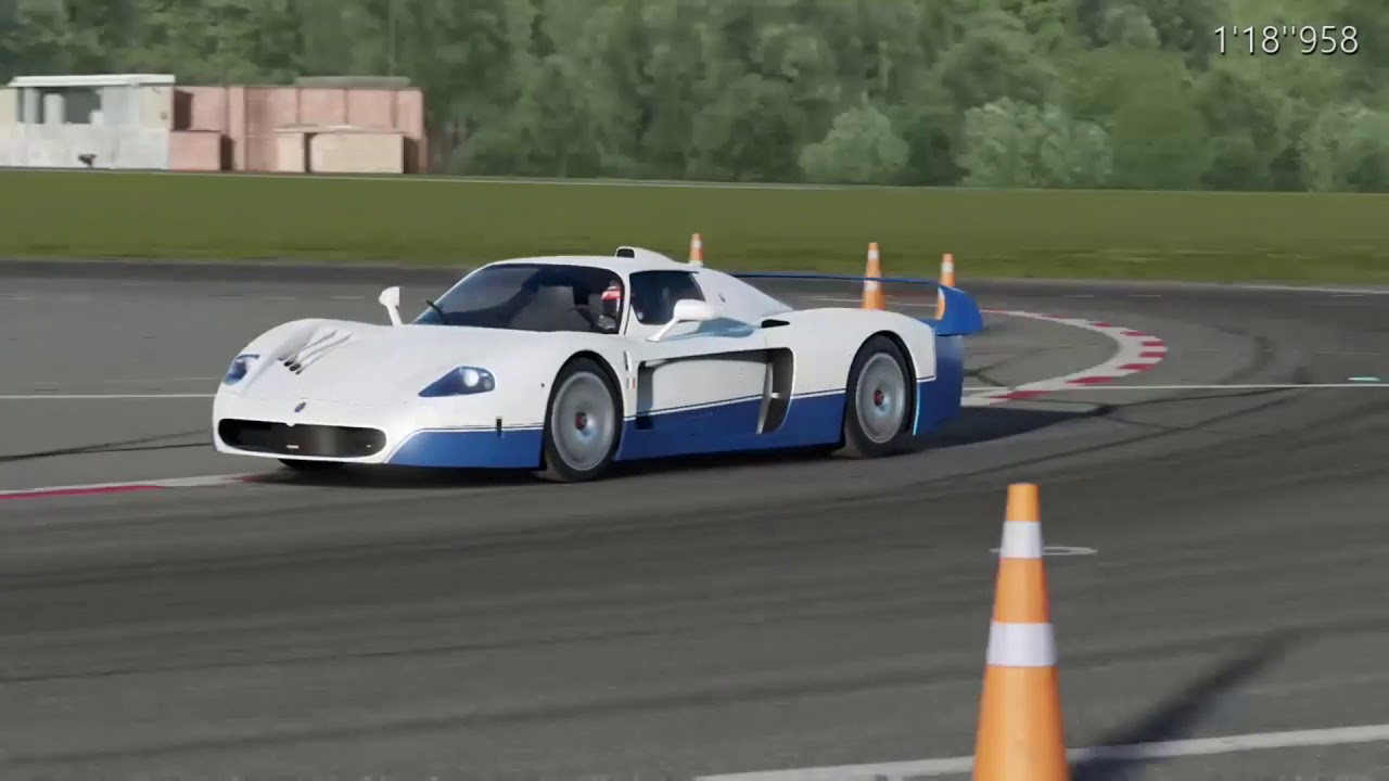 Maserati MC12 Stradale 2004 Top Gear Giro record replica 1'18''958