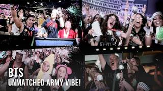 BTS💜ARMY, 이게 바로 아미 바이브! 텐션 미쳐버린 방콘 현장