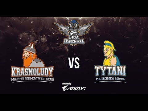S1 - tydzień 1 - Krasnoludy UEKat vs Tytani PŁ #2 twitch dota 2