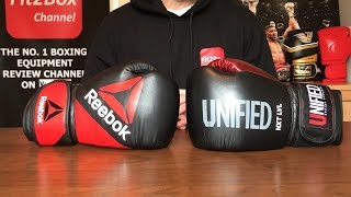 reebok lace up boxing gloves