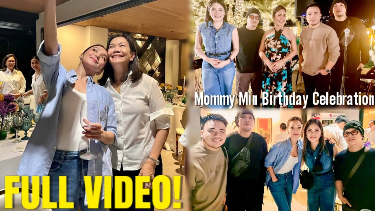 [FULL VIDEO] Kathryn SURPRISES Mommy Min a Birthday Celebration • KathDen  Latest Update Today