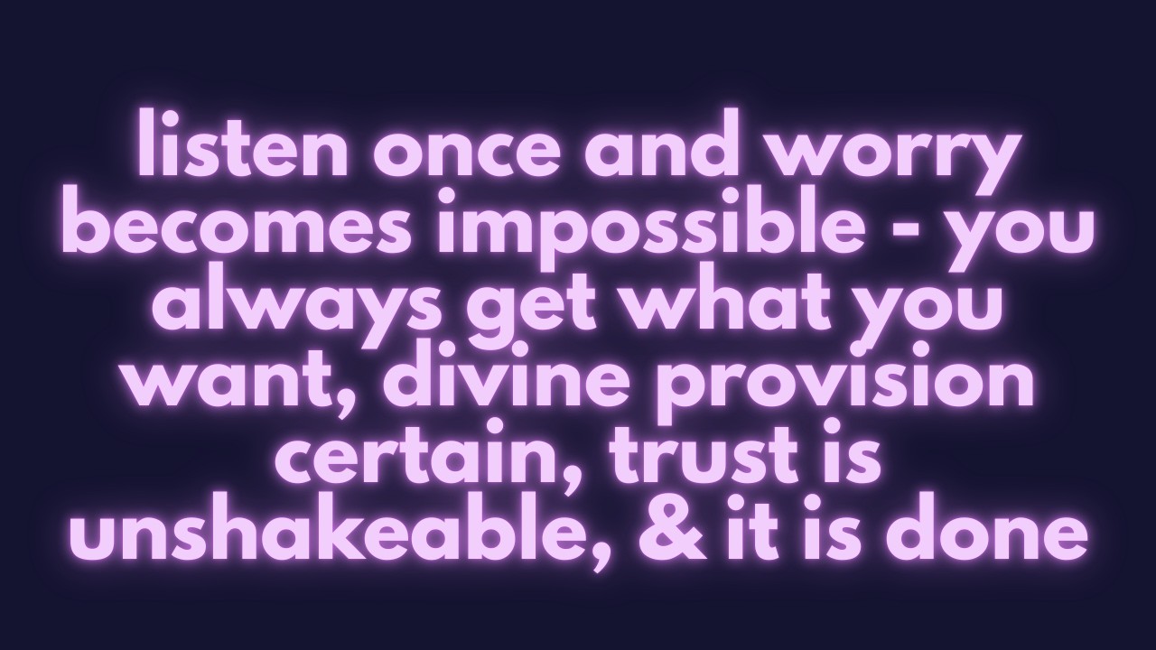 THE AUDIO THAT MAKES EVERYTHING ALWAYS WORK OUT (YOU ALWAYS GET WHAT YOU WANT) SUBLIMINAL BOOSTER