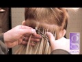 Application of Hairdreams Hair Extensions