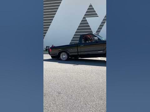 Lowrider S10 on wire wheels! - YouTube