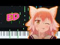Murenase! Seton Gakuen ED Piano - Ookami Blues