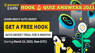 Hook 🪝 Quiz Answers Binance || Earn Free💲 Hook From Binance Quiz