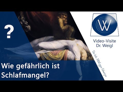 Video: Wie Schlafmangel Und Übergewicht Zusammenhängen