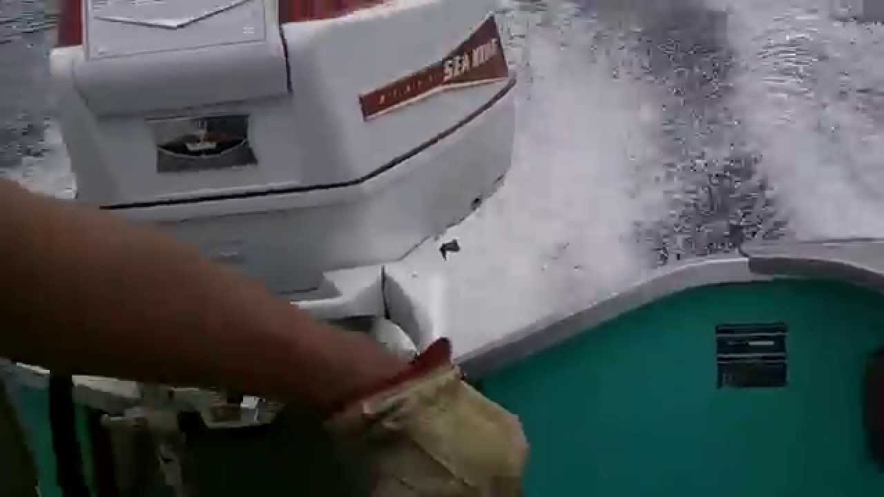 1961 60 hp. Gale Sea King Outboard Motor. YouTube