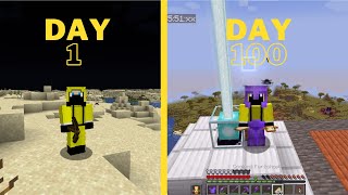 I Survived 100 Days In Hardcore Minecraft