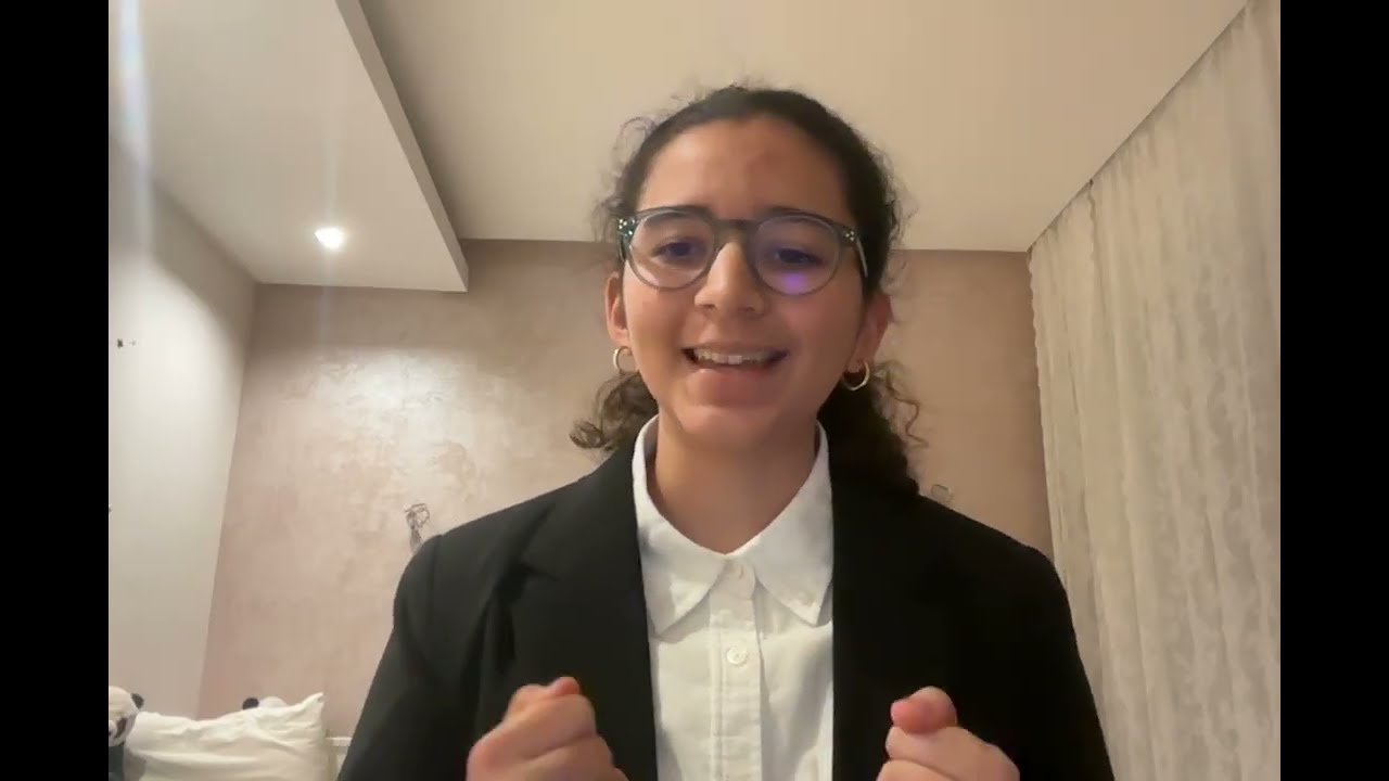 Yusra Public Speaking Speech - Re:Solved International Public Speaking & Debate Competition Speech