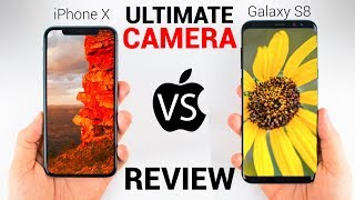 iPhone X vs Galaxy S8 - CAMERA REVIEW screenshot 2