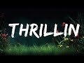 Connor Price & Lex Bratcher - Thrillin (Lyrics)  | 1 Hour Lyrics Music