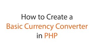 How to Create a Simple Basic Currency Converter in PHP screenshot 5