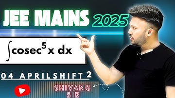 JEE MAIN PYQ 2024 ( 4 April     - shift 2 )  || Integration  PYQ || IIT JEE Class12 MATHS #JEE2025