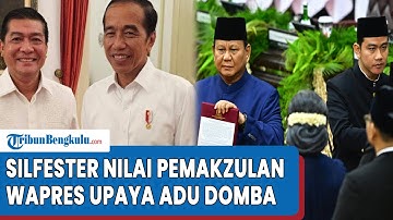 Silfester Matutina Nilai Pemakzulan Wapres Upaya Adu Domba Gibran, Prabowo, dan Jokowi