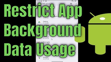 How to Restrict App Background Data Usage on Android Phone {2025]