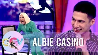 Vice laughs hard because of Albie's frankness | GGV