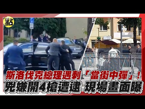 【每日國際】斯洛伐克總理遇刺「當街中彈」！兇嫌開4槍遭逮 現場畫面曝｜ @CtiDeepThroat