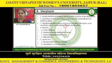 Jayoti Vidyapeeth - Faculty of Engineering and technology - STRUCTURE AND FUNCTION OF ENDOCRINE