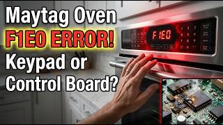 Maytag Oven Error F1E0: Keypad or Control Board Fix | Easy DIY Troubleshooting